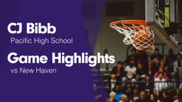 Game Highlights vs New Haven