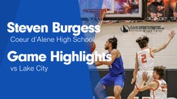 Game Highlights vs Lake City 