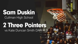 2 Three Pointers vs Kate Duncan Smith DAR H.S
