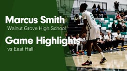 Game Highlights vs East Hall 