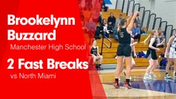 2 Fast Breaks vs North Miami 