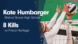 8 Kills vs Frisco Heritage 