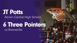 6 Three Pointers vs Booneville 