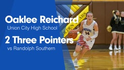 2 Three Pointers vs Randolph Southern 