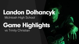 Game Highlights vs Trinity Christian 