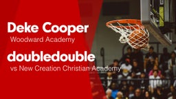 Double Double vs New Creation Christian Academy