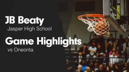 Game Highlights vs Oneonta 