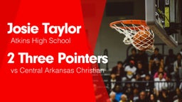 2 Three Pointers vs Central Arkansas Christian