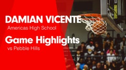 Game Highlights vs Pebble Hills