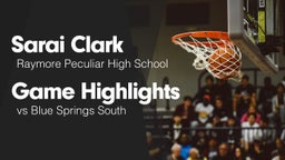 Game Highlights vs Blue Springs South 