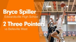 2 Three Pointers vs Belleville West 