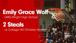 2 Steals vs Cottage Hill Christian Academy
