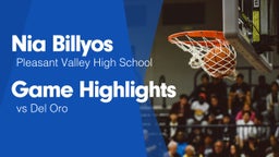 Game Highlights vs Del Oro 