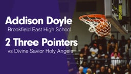 2 Three Pointers vs Divine Savior Holy Angels