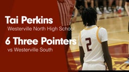 6 Three Pointers vs Westerville South 