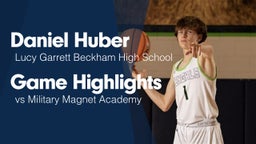 Game Highlights vs Military Magnet Academy 