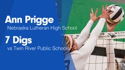 7 Digs vs Twin River Public Schools