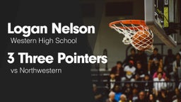 3 Three Pointers vs Northwestern 