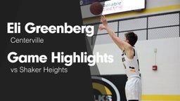 Game Highlights vs Shaker Heights
