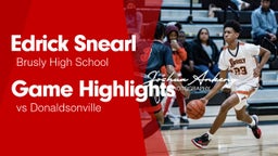 Game Highlights vs Donaldsonville 