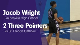 2 Three Pointers vs St. Francis Catholic 