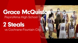 2 Steals vs Cochrane-Fountain City 