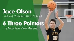 6 Three Pointers vs Mountain View Marana