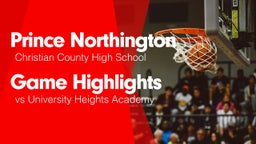 Game Highlights vs University Heights Academy