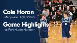 Game Highlights vs Port Huron Northern 