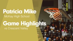 Game Highlights vs Crescent Valley 