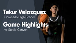 Game Highlights vs Steele Canyon 