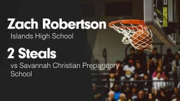 2 Steals vs Savannah Christian Preparatory School