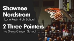 2 Three Pointers vs Sierra Canyon School