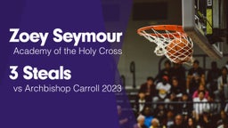 3 Steals vs Archbishop Carroll 2023
