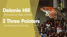 3 Three Pointers vs Harding University