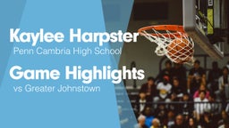 Game Highlights vs Greater Johnstown 