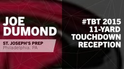 #TBT 2015: 11-yard Touchdown Reception vs St. Joseph Regional 