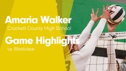 Game Highlights vs Westview 