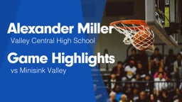 Game Highlights vs Minisink Valley 