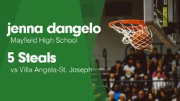 5 Steals vs Villa Angela-St. Joseph 
