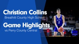 Game Highlights vs Perry County Central 