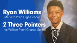 2 Three Pointers vs William Penn Charter School