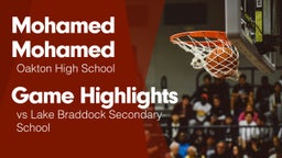 Game Highlights vs Lake Braddock Secondary School