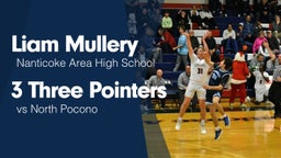 3 Three Pointers vs North Pocono 