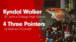 4 Three Pointers vs Bishop O'Connell 