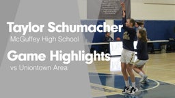 Game Highlights vs Uniontown Area 