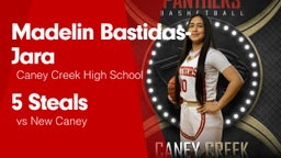 5 Steals vs New Caney 