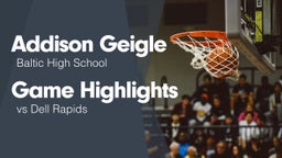 Game Highlights vs Dell Rapids 