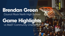 Game Highlights vs MaST Community Charter School
