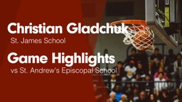 Game Highlights vs St. Andrew's Episcopal School